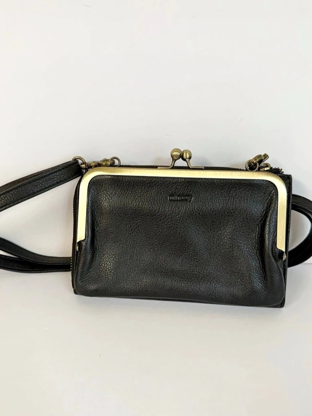 Hobo Black Frame Crossbody Bag